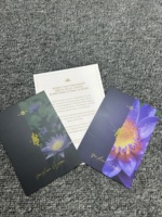 Cartes d'invitation de mariage de luxe 10x15cm pour usage professionnel, faible MOQ, papier couché 400g, estampage à chaud, impression numérique