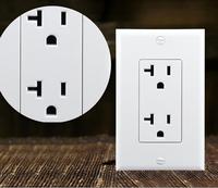Interruptor de pared de un solo polo 120V 15A de plástico, fácil instalación, hecho en China, modelo A07280C0010196