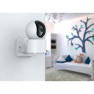 Doodle APP 1080P Caméra dôme CCTV sans fil Vision nocturne Panorama à 360 degrés Pan-Tilt Mic intégré Caméra à ampoule WIFI - Product Image 1