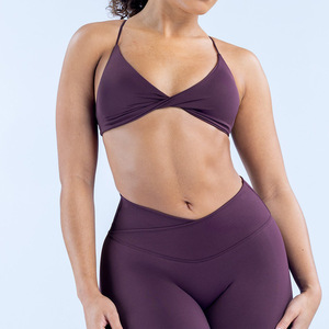 Nouveau Soutien-Gorge Sportif Femme 2026 en Nylon Respirant à Fort Maintien, Dos Nageur, pour Yoga et Fitness - Product Image 4