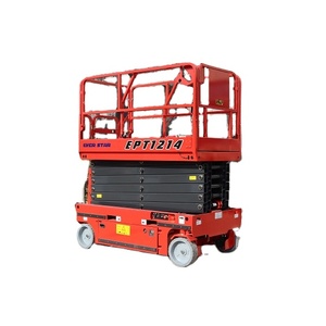 Lift Gunting 4-18m 16M Pengangkat Hidrolik Teleskopik Kualitas Eropa Trailer Mounted Towable Articulating Boom Lift dengan CE