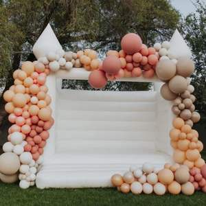 THL sauter pull rebondissant maison <span class=keywords><strong>ballon</strong></span> décoration bouncehouse juegos infantiles heureux gonflable blanc château - Product Image 4