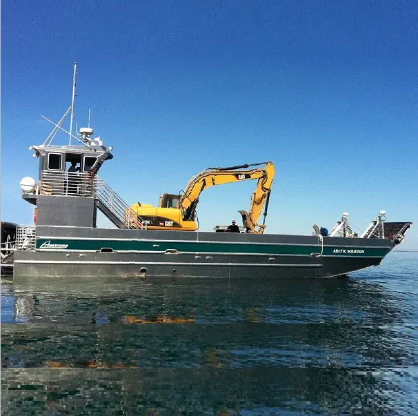 Allsealion, embarcación de aterrizaje de aluminio, barco de trabajo de carga, barco de 15M, barco de aterrizaje, barco a la venta