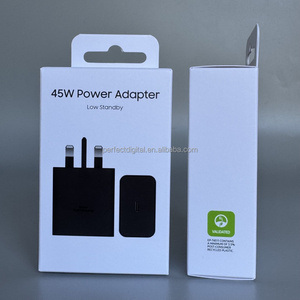 Popular Lower Stangby Wall Charger Block <strong>USB</strong> C Super <strong>Fast</strong> PD <strong>Charging</strong> <strong>Plug</strong> 45W Power Adapter for Samsung Combo Travel Adapter - Product Image 3