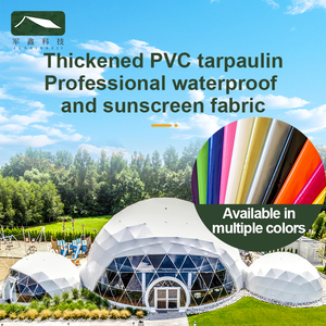 Nhà máy chất lượng cao giá Lều mái vòm cho các sự kiện PVC trắc địa Lều coody bầu trời đầy sao Lều mái vòm - Product Image 3