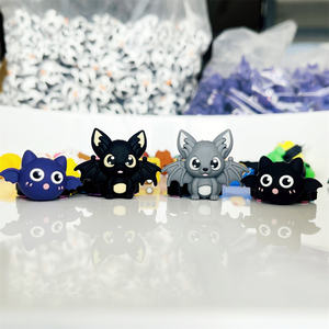 2025 3D citrouille fantôme pieuvre, <span class=keywords><strong>Spider</strong></span>-<span class=keywords><strong>Man</strong></span>, abeille Superman personnalisation Silicone Focus matériau de qualité alimentaire pour stylo perlé - Product Image 2