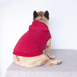 Qiqu Fournisseur Personnalisé Nouveaux Sweats à Capuche Designer pour Chiens – Vêtements pour Bouledogues Français, Pugs et Chiens Anglais - Product Image 3