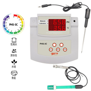 <b>PHS</b>-3C <b>pH</b> Meter Digital <b>PH</b> And Temperature <b>Tester</b> For Water Quality Analysis Laboratory Use - Product Image 4