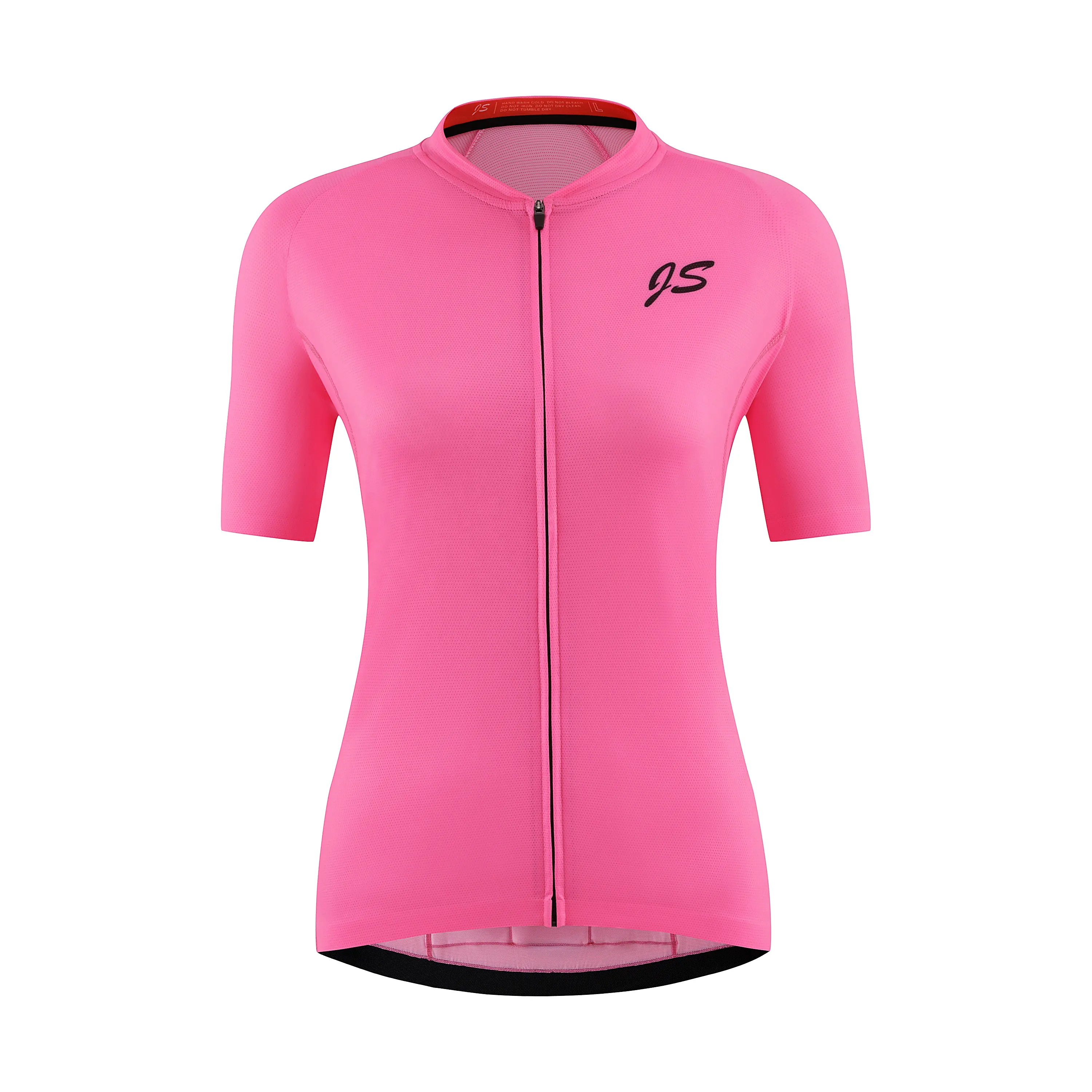 Damen OEM Moist ure Atmungsaktive fluor zierende rosa Radsport hemden MTB Custom Mountainbike Jersey Ropa de Ciclismo Fahrrad bekleidung