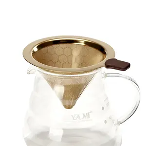Hoge Kwaliteit 304 316 Koffie Filter Rvs V60 Koffie Druppelaar