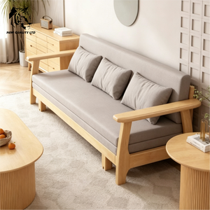 Sofá de tela de nuevo diseño, directo de fábrica, a buen precio, personalizado, gran stock listo para enviar, muebles de sala de estar, sofá de madera elástica. - Product Image 6