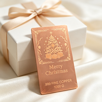 Meilleur prix, barre de cuivre de Noël pure à 99,9 %, 1 kg
