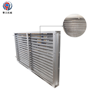 Chauffe-air industriel en acier inoxydable 304, unité d'échange de chaleur à eau chaude moyenne température - Product Image 5
