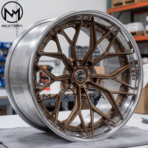 Jantes de voiture de tourisme Maxtera forgées sur mesure AL13 R80 3 pièces pour Porsche 911 <span class=keywords><strong>GT3</strong></span> <span class=keywords><strong>RS</strong></span> BMW M3 M4 M5 <span class=keywords><strong>Audi</strong></span> RS6 G63 AMG en alliage - Product Image 5
