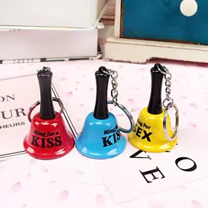 Adult Sex Toys Fun Valentine Gift Bell Ring For Lovers Novelty Sexual Bell Couples Erotic Fetish Metal Kiss Bell