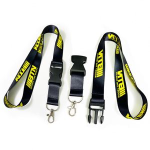 Manufacturer Direct Sale Personalized Custom Logo Cheap Neck Advertising Event Wholesale Polyester Lanyard - Product Image 4