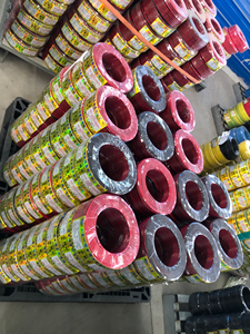 <span class=keywords><strong>Cable</strong></span> Plano RVB Trenzado de Dos Núcleos <span class=keywords><strong>para</strong></span> Calefacción e Iluminación LED, 18AWG 16AWG 22AWG, 0.3-2.5mm, Aislamiento de PVC y Cobre <span class=keywords><strong>para</strong></span> Uso Doméstico - Product Image 5