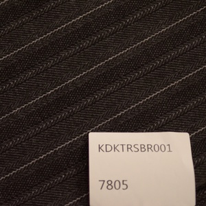 Garis <span class=keywords><strong>Herringbone</strong></span> 50% poliester 45% Viscose 5% spandeks meregang benang kelas berat dicelup belakang disikat kain Roma - Product Image 2