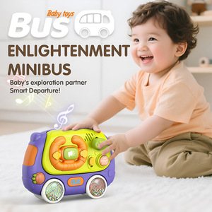 Multifunctional Music Bus 6681 Musical Sound <b>Educational</b> <b>Toy</b> For Babies And Toddlers - Product Image 1