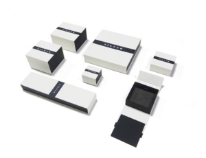 Caja de cartón rígida impresa con logotipo personalizado de lujo, caja de regalo de joyería dura, caja de embalaje de papel de regalo - Product Image 3