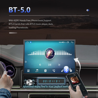 Autoradio Android 2DIN pour tableau de bord, écran tactile rétractable HD IPS 7'', lecteur multimédia vidéo, WiFi intégré, navigation GPS 3G/4G