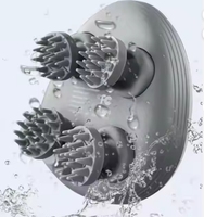 Brosse de massage électrique tendance 2026 pour la croissance des cheveux et le soulagement du stress, appareil de spa capillaire massant le cuir chevelu