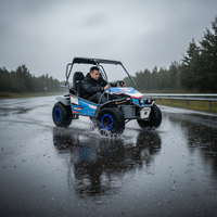 Nouvelle Arrivée 2025 – Quad Buggy Tout-Terrain 180cc 4 Temps à Essence, 2 Places pour Adultes, Utilisation Extérieure