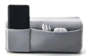 Oreiller confortable en mousse à mémoire de forme pour la lecture, lecture mains libres douce sur lit/canapé avec sac de rangement, support pour iPad, oreiller de lecture - Product Image 5