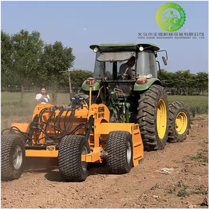 Niveleur de terrain agricole au laser avec boîte de vitesses et moteur pour tracteur, compatible IoT - Product Image 3