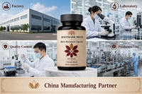 Capsules de Maca du Fournisseur d'Usine avec Extrait Naturel de Racine de Maca, Formule à Base de Plantes, Soutien Quotidien à la Vitalité, Complément Nutritionnel