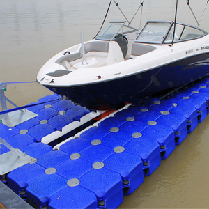 Plataforma <span class=keywords><strong>Flotante</strong></span> Modular de Plástico en Stock, Usada como Muelle o Transbordador, Origen Zhejiang, Entrega Rápida - Product Image 1