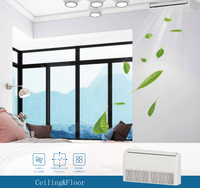 Système de climatisation central VRF DC Inverter multi-split à conduits, 50-60Hz, éco-responsable R-410A, pour hôtels