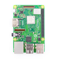 Raspberry Pi 3 modèle B + Quad Core 1.2GHz, Version RS, 1 go de RAM, processeur 64 bits, wi-fi, bluetooth, bon marché, prix direct usine