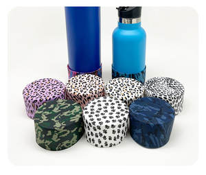 Protection Personnaliser la Conception imprimé Silicone Botte Compatible Voiture Gobelet 40oz Bouteille D'eau hydrodipped impression Manchon Couverture - Product Image 4