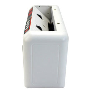 Máquina de conteo de <span class=keywords><strong>dinero</strong></span>, contador de billetes negro, plata, blanco, azul, cuerpo personalizado, llama gris, plástico, carga de Color - Product Image 5