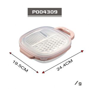 Nouvel arrivage : Râpe manuelle pour carottes, oignons, légumes et fruits avec bac de rangement pour la cuisine - Product Image 2