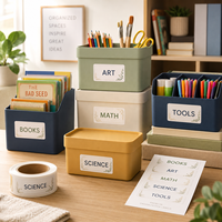 Etiquetas Personalizadas para Organización de Archivos de Oficina, Etiquetas Autoadhesivas Impermeables para Carpetas y Archivadores