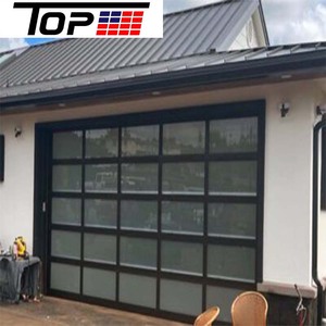 Porte <span class=keywords><strong>de</strong></span> <span class=keywords><strong>garage</strong></span> à double vitrage 16x7 avec <span class=keywords><strong>deux</strong></span> ouvre-<span class=keywords><strong>portes</strong></span> <span class=keywords><strong>de</strong></span> <span class=keywords><strong>garage</strong></span> et porte piétonne - Ensemble complet - Product Image 4