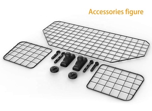 重型金属Gog屏障可调汽车狗屏障格子和大门产品类别 - Product Image 6