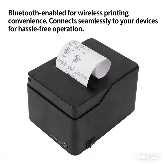 80MM Receipts Printer USB Ethernet BT Wifi 4 Connection Methods Are Available for Selection Applicable to Stores Restaurants Ect