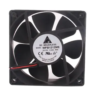 DELTA DC12V 0.42A EC AC 120X120X38mm 12CM 12038 Converter switch High precision double ball bearing WFB1212ME cooling fan