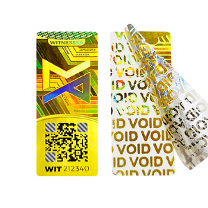 Mencetak desain kustom anti-pemalsuan sistem Hologram <span class=keywords><strong>Label</strong></span> Cratch Off nomor seri keamanan kode Qr stiker Hologram - Product Image 1