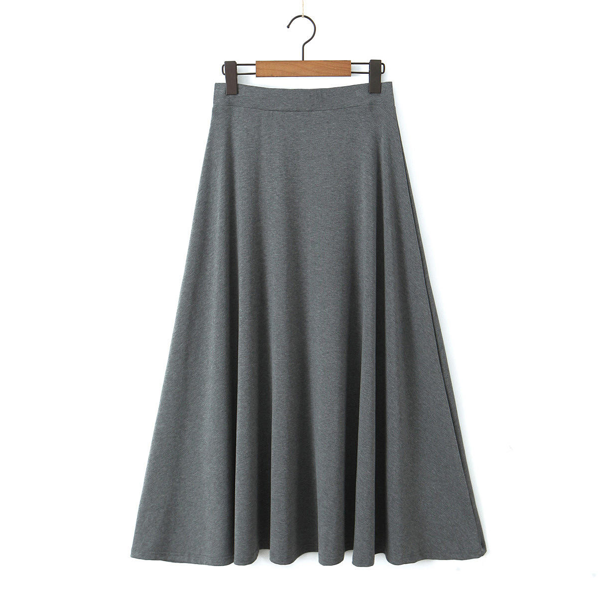 กระโปรงสั้นสีเทา