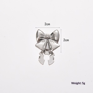 Nuevos Lujo para Comercio Exterior <span class=keywords><strong>Gemelos</strong></span> de <span class=keywords><strong>Camisa</strong></span> y Hebilla de Cuello con Diseño de Estrella de Mar Dorada, Cristal, Pedrería y Resina Acrílica, Unisex, Venta al por Mayor - Product Image 3