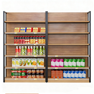 Cửa hàng tạp hóa mua sắm cho các cửa hàng bán lẻ kệ giá hiển thị móc thẩm mỹ Whisky bánh wabi Sabi phong cách hiển thị kệ - Product Image 1