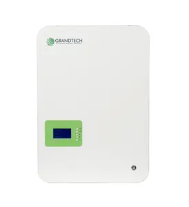 Grandtech 10.24KWH Ion De Lítio LiFePO4 Baterias de parede bateria Home Solar Energy Storage Bateria De Lítio