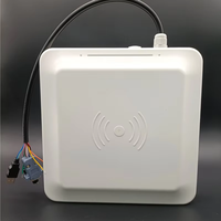 Lector de Tarjetas RFID UHF de 7dbi, 2 a 6 Metros de Alcance, Lector de Control de Acceso de Largo Alcance, USB, Lector/Escritor Inteligente Sin Contacto de Larga Distancia