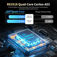 X88 PRO 14 Android 14.0 Quad Core Rockchip RK3518 2GB/16GB 4K HD WiFi6 BT5.0 GPU Mali-450 TV Box