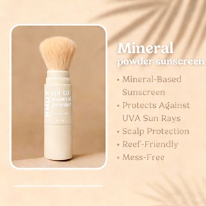 Protector Solar <span class=keywords><strong>Mineral</strong></span> Vegano para Adultos con FPS <span class=keywords><strong>50</strong></span> PA++++, Óxido de Zinc y Dióxido de Titanio, Certificado por la EWG, Seguro para Arrecifes, Crema Solar Facial de Marca Privada - Product Image 6