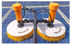 Máquina de Limpieza de Paneles Solares, Herramienta de Limpieza de Paneles Solares, Cepillo de Limpieza de Paneles Solares de Doble Cabezal - Product Image 5